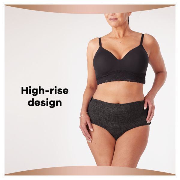 DNR Always Discreet Boutique Incontinence Pants L Black X8