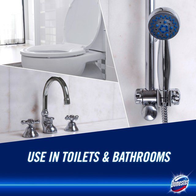Domestos Power Foam Toilet & Bathroom Cleaner Spray Limescale Remover   450ml