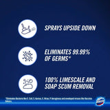 Domestos Power Foam Toilet & Bathroom Cleaner Spray Limescale Remover   450ml