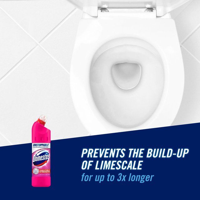 Domestos Thick Bleach Pink Power 750ml