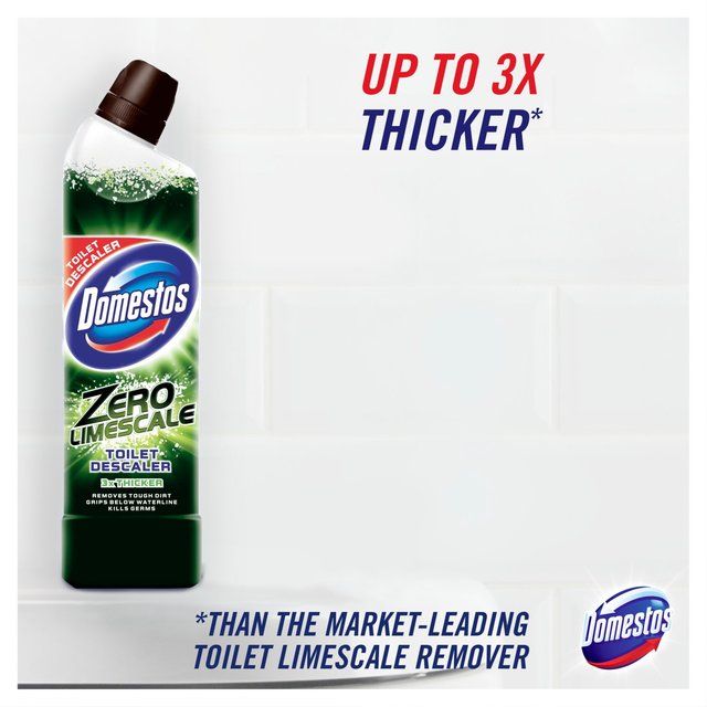 Domestos Zero Limescale Toilet Cleaner Lime 750ml