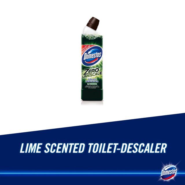 Domestos Zero Limescale Toilet Cleaner Lime 750ml