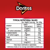 Doritos Chilli Heatwave Tortilla Chips Sharing Bag Crisps 180g
