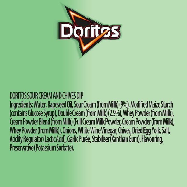 Doritos Cool Sour Cream & Chive Dip 280g