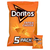 Doritos Tangy Cheese Tortilla Chips Multipack Crisps 5 per pack