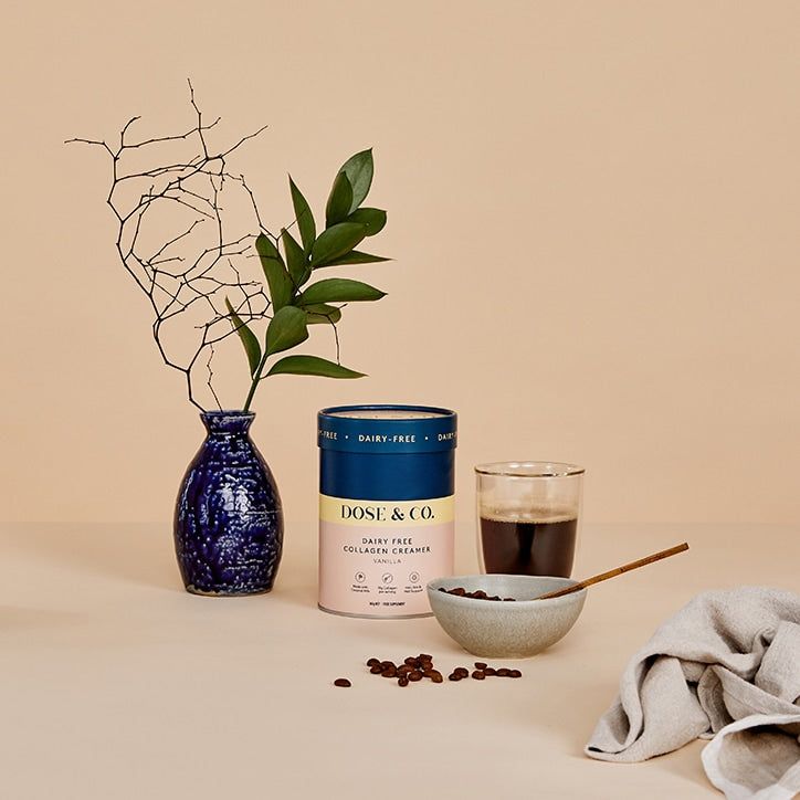 Dose & Co Dairy-Free Collagen Creamer Vanilla 340g
