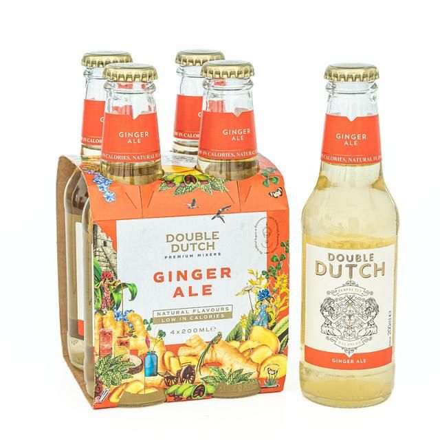 Double Dutch Ginger Ale 4 x 200ml