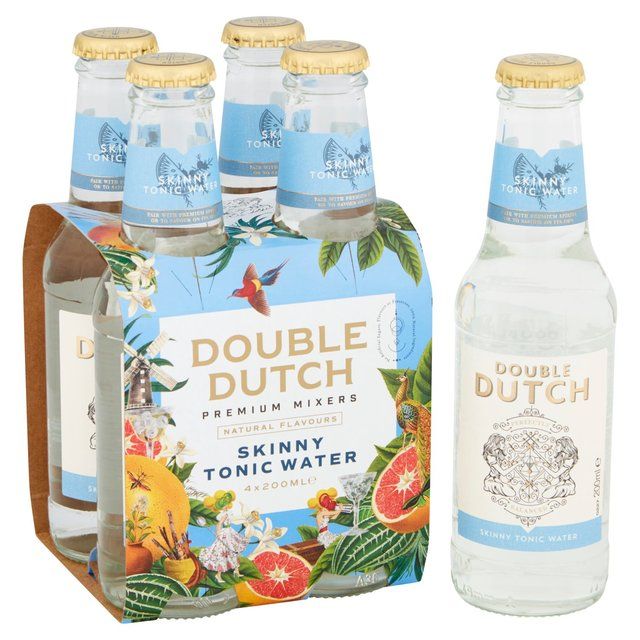 Double Dutch Skinny Tonic 4 x 200ml