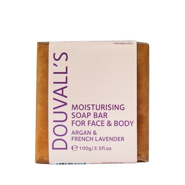Douvall's Organic Argan & French Lavender Soap 100g