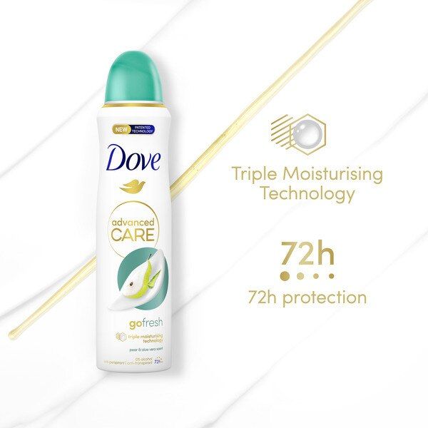 Dove Anti-Perspirant Deodorant Spray Pear & Aloe Vera 200ml