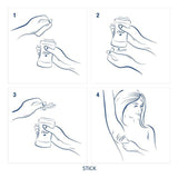 Dove Invisible Dry 48 hours Deodorant Stick for Moisturizing Protection 40ml