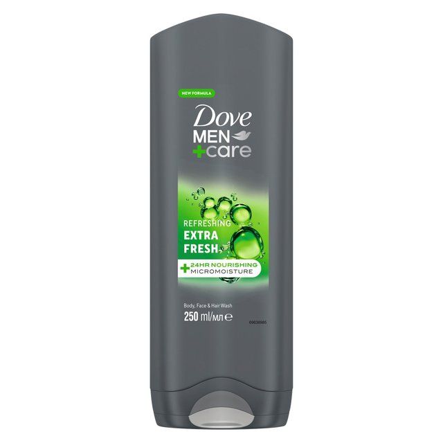 Dove Men+Care Fresh Awake Body & Face Wash 250ml