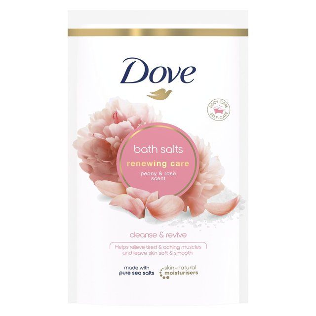 Dove Salts Pouch Renewing Care Peony & Rose 900ml