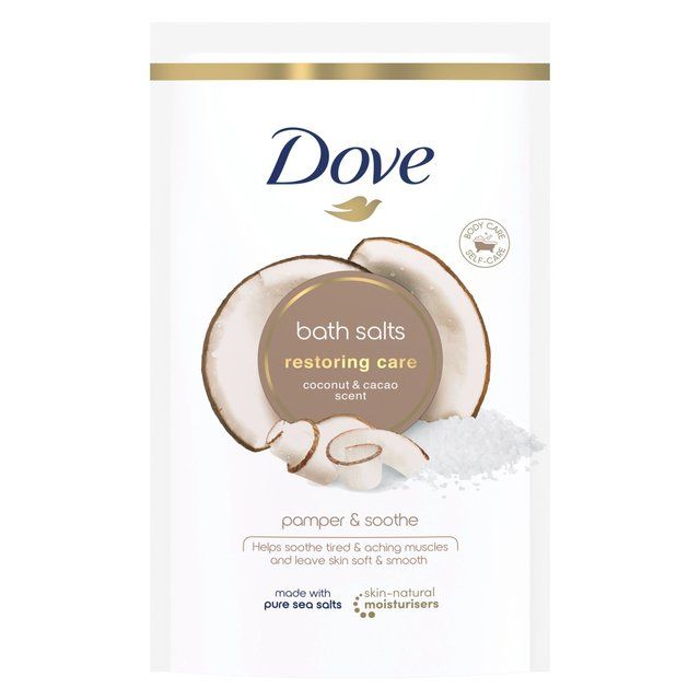 Dove Salts Pouch Restoring Care Coconut & Cacao 900g