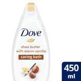 Dove Shea Butter Bath Cream 450ml