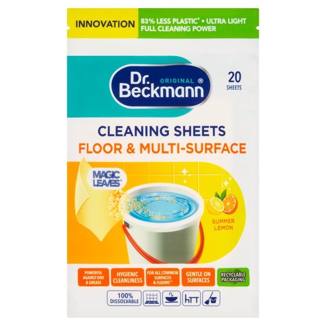 Dr. Beckmann All Purpose Cleaning Sheets Summer Lemon 20 per pack