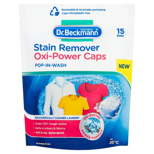 Dr. Beckmann Stain Remover Oxi-Power Caps 15 x 1 per pack