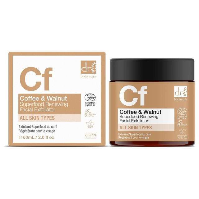Dr Botanicals Apothecary Coffee Superfood Renewing Facial Exfoliator 60ml