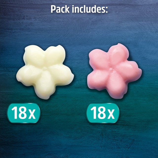 Dr. Oetker 36 Chocolate Flavour Mini Flowers Cake Decorations 13g