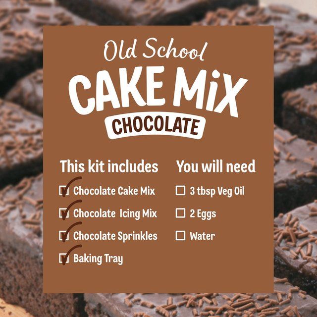 Dr. Oetker Chocolate School Cake Mix 436g