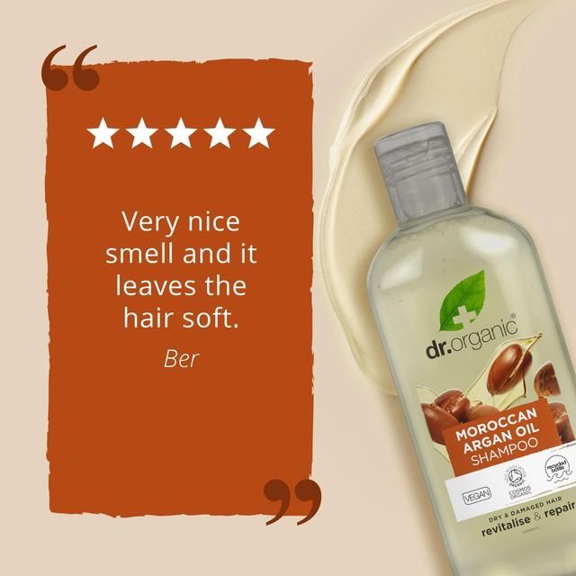 Dr Organic Moroccan Argan Oil Shampoo 265ml