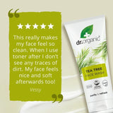 Dr Organic Tea Tree Face Wash 200ml