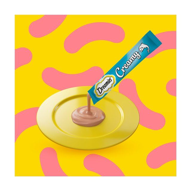 Dreamies Cat Treat Creamy Snack with Chicken & Salmon 12 per pack