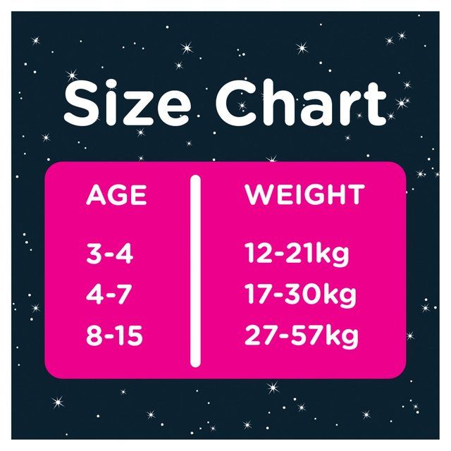 DryNites 4-7 yrs Girls Pyjama Pants Jumbo Pack 16 per pack