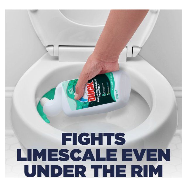 Duck Biodegradable Toilet Cleaning Liquid Coastal Forest 750ml