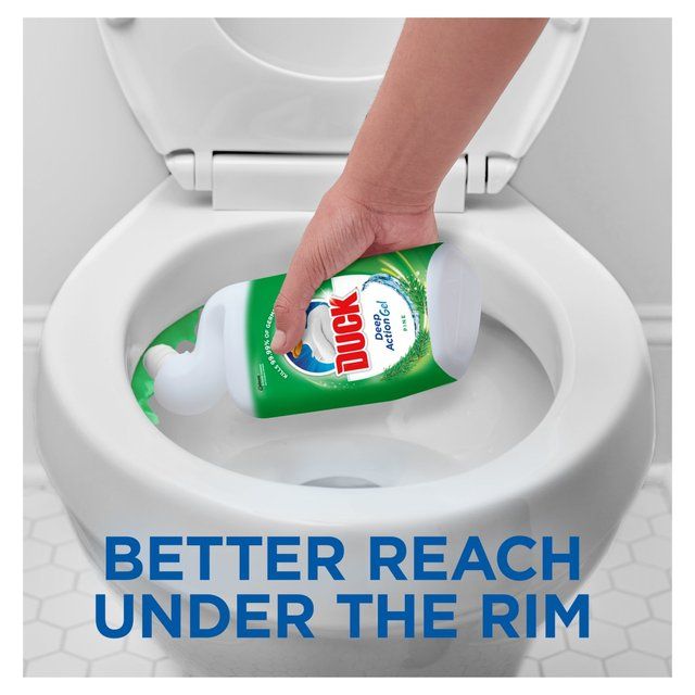 Duck Deep Action Gel Toilet Liquid Cleaner Pine 750ml