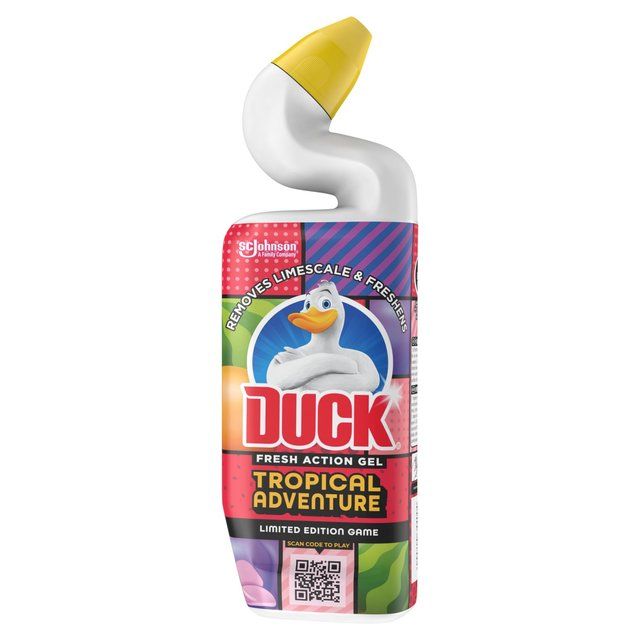 Duck Deep Action Gel Toilet Liquid Tropical Adventure 750ml