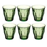 Duralex Picardie Jungle Green Tumbler 25cl (8 3/8 oz) 6 per pack