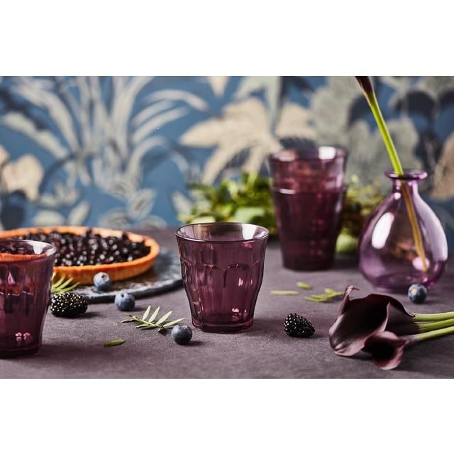 Duralex Picardie Plum Tumbler 25cl 4 per pack
