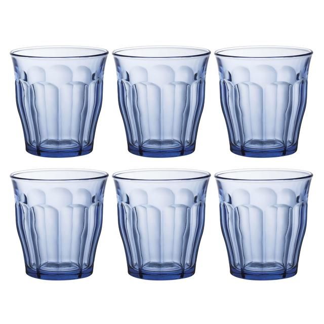 Duralex Picardie Tumbler Set 310ml Marine Blue 6 per pack