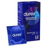 Durex Originals Extra Safe Condoms Regular Fit 12 per pack
