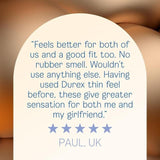 Durex Real Feel Non Latex Condoms 12 per pack