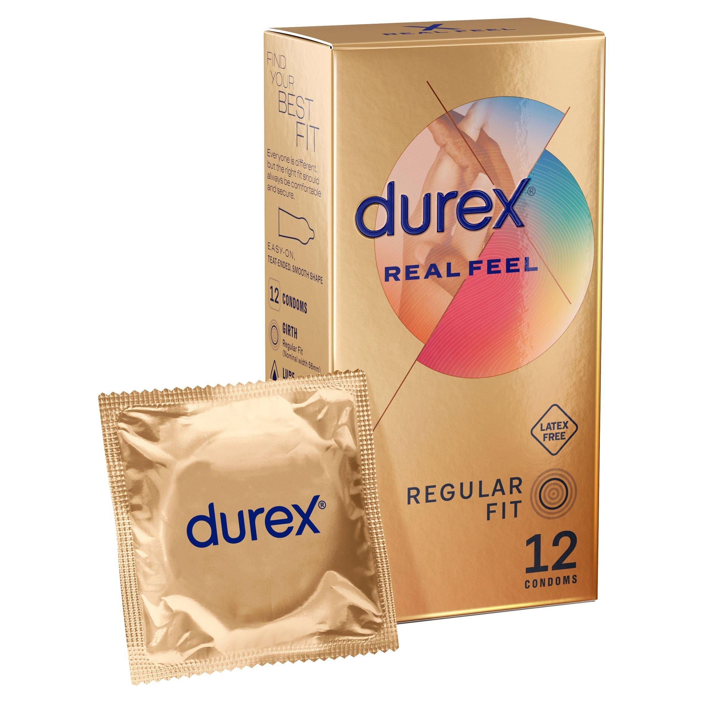 Durex Real Feel Ultimate Condoms x12