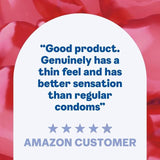 Durex Thin Feel Condoms Enhanced Sensitivity Regular Fit 20 per pack