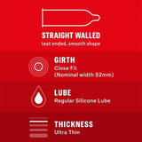 Durex Thin Feel Ultra Thin 12 Condoms 12 per pack