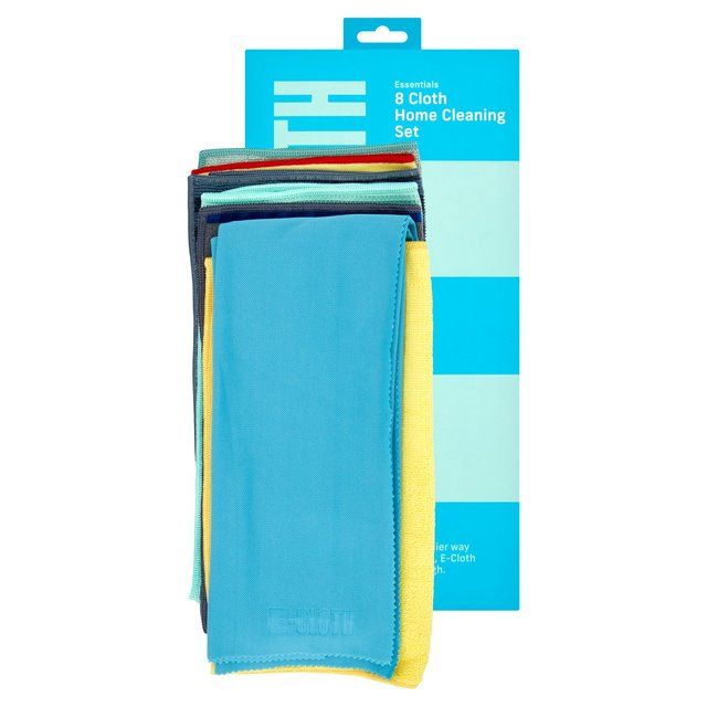 E-Cloth Home Cleaning Set 8 per pack