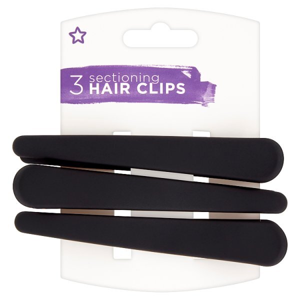 Superdrug Sectioning Clips X3 GOODS Superdrug