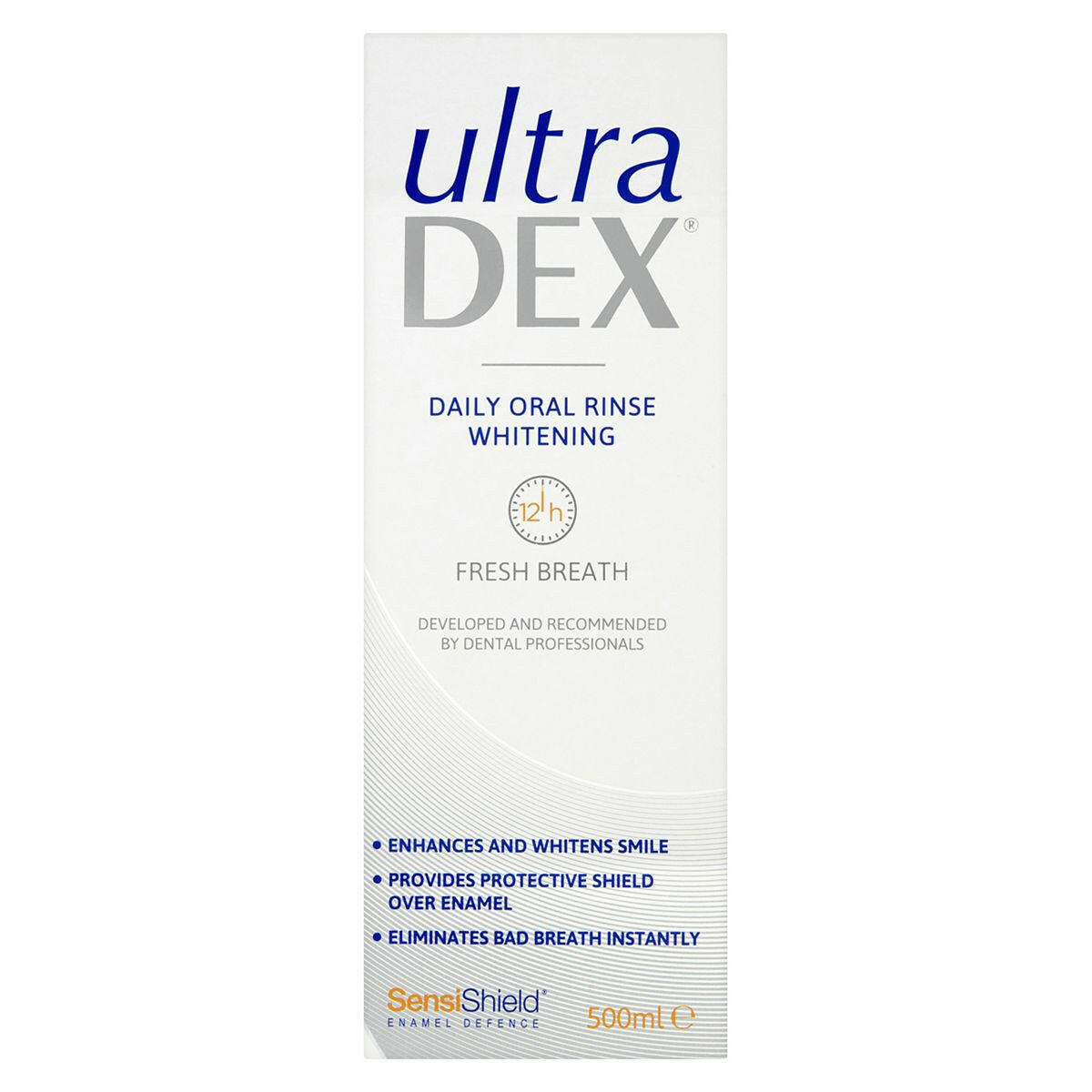 UltraDEX Daily Oral Rinse Whitening 500ml GOODS Boots