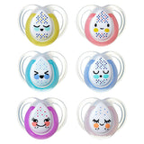 Tommee Tippee Nighttime soother, 0-6 months, 2 pack of glow in the dark soothers with reusable steriliser pod GOODS Boots