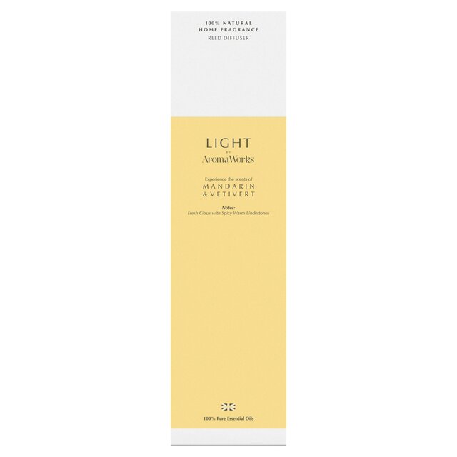 AromaWorks Reed Diffuser Mandarin & Vertivert 100ml - McGrocer