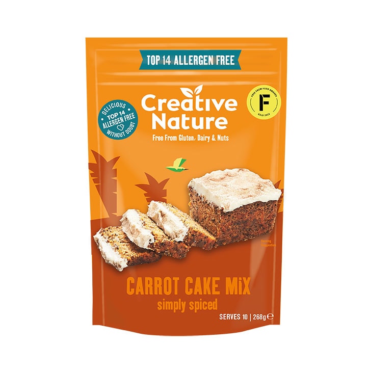 Creative Nature Carrot Cake Mix Simply Spiced 268g - McGrocer