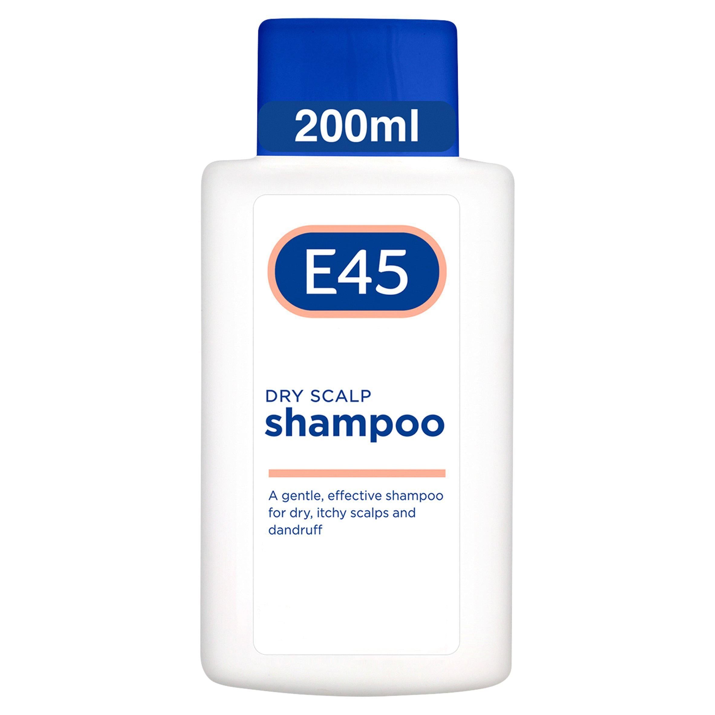 E45 Dry Scalp Shampoo for Dry & Itchy Scalp & Dandruff 200ml
