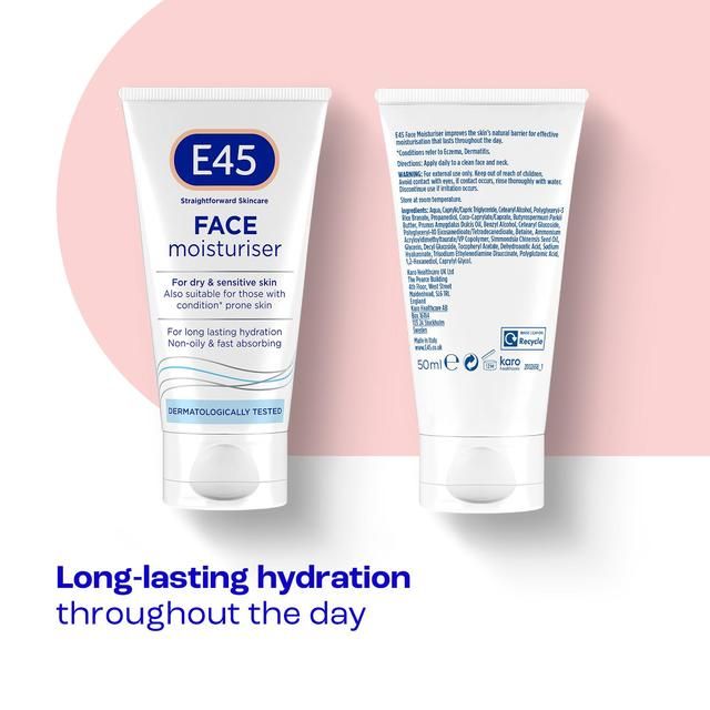 E45 Face Moisturiser 50ml