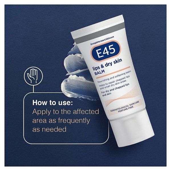 E45 Lips & Dry Skin Nourishing Multi-Purpose Balm 30Ml