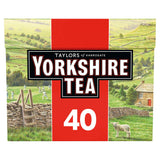 Taylors of Harrogate Yorkshire Tea Bags x40 125g All tea Sainsburys