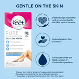 Veet Pure Inspiration Wax Strips Legs & Body Sensitive x20 GOODS Superdrug